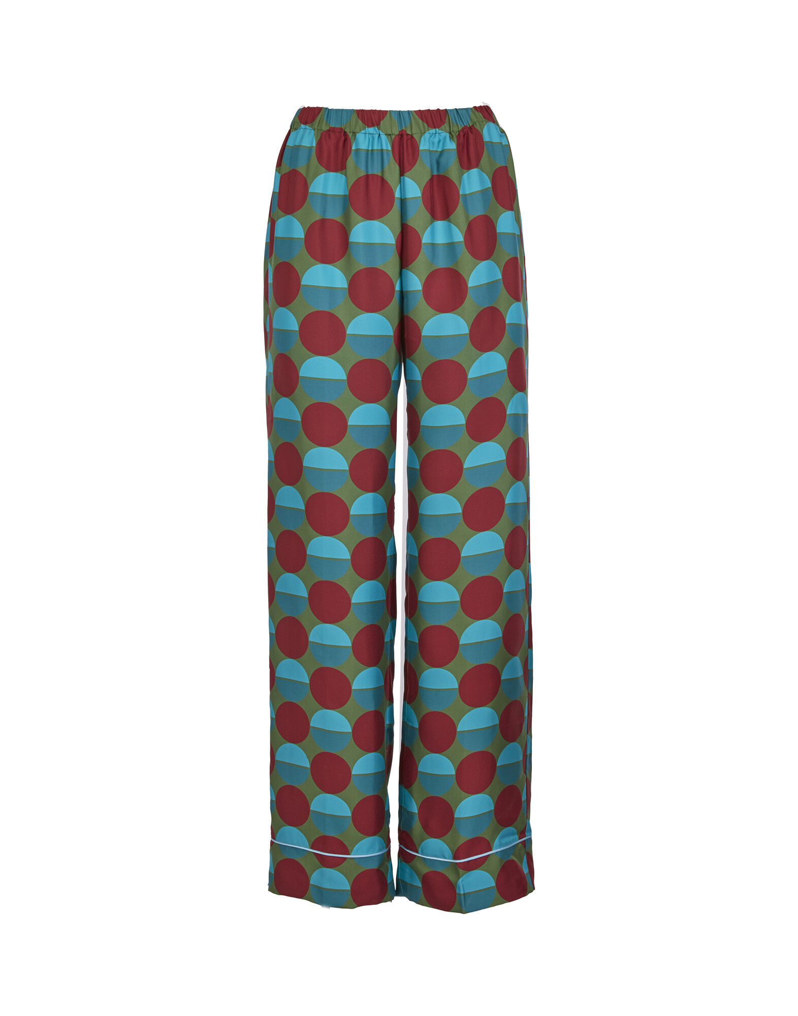 Silk Pajama La DoubleJ: Sfere Grandi Verde Silk Pajama La DoubleJ: Sfere Grandi Verde PJM0001SIL001