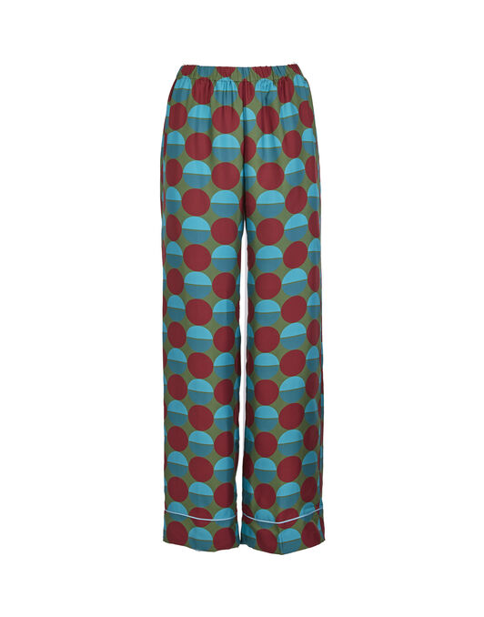Silk Pajama La DoubleJ: Sfere Grandi Verde Silk Pajama La DoubleJ: Sfere Grandi Verde PJM0001SIL001