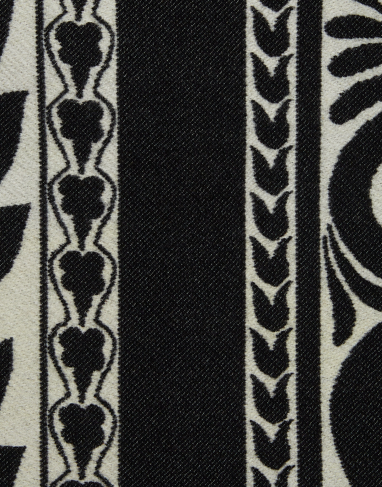 Poncho La DoubleJ: Mix Tiles Black Poncho La DoubleJ: Mix Tiles Black SCA0048WOL015
