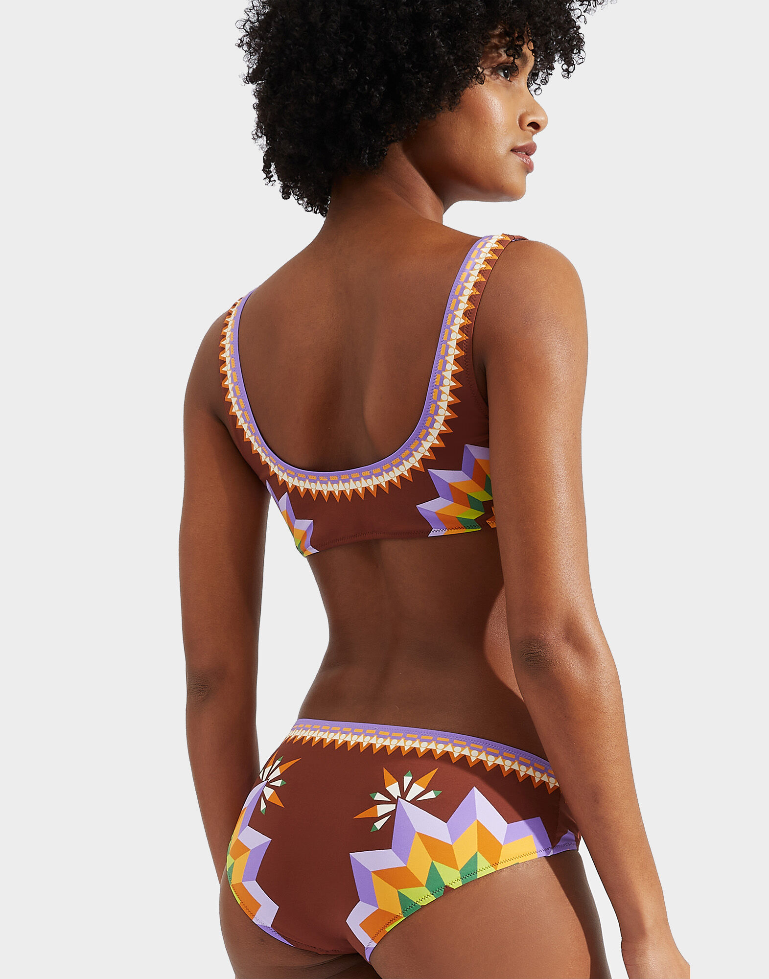 Sunset Bikini Top La DoubleJ: Sunset Moro Placée Sunset Bikini Top La DoubleJ: Sunset Moro Placée SWI0046LYC006