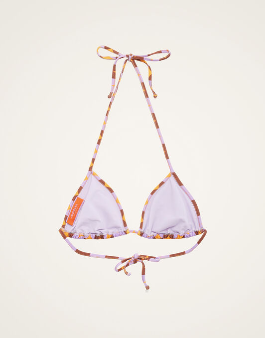 Triangle Bikini Top La DoubleJ: Mezzaluna Orange SWI0003LYC001