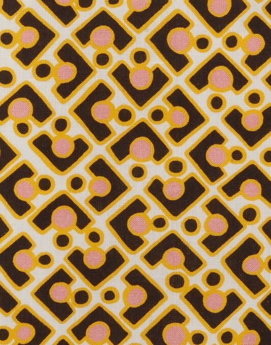 Placemat Set Of 2 La DoubleJ: Puzzle Rosa TBM0001LIN005