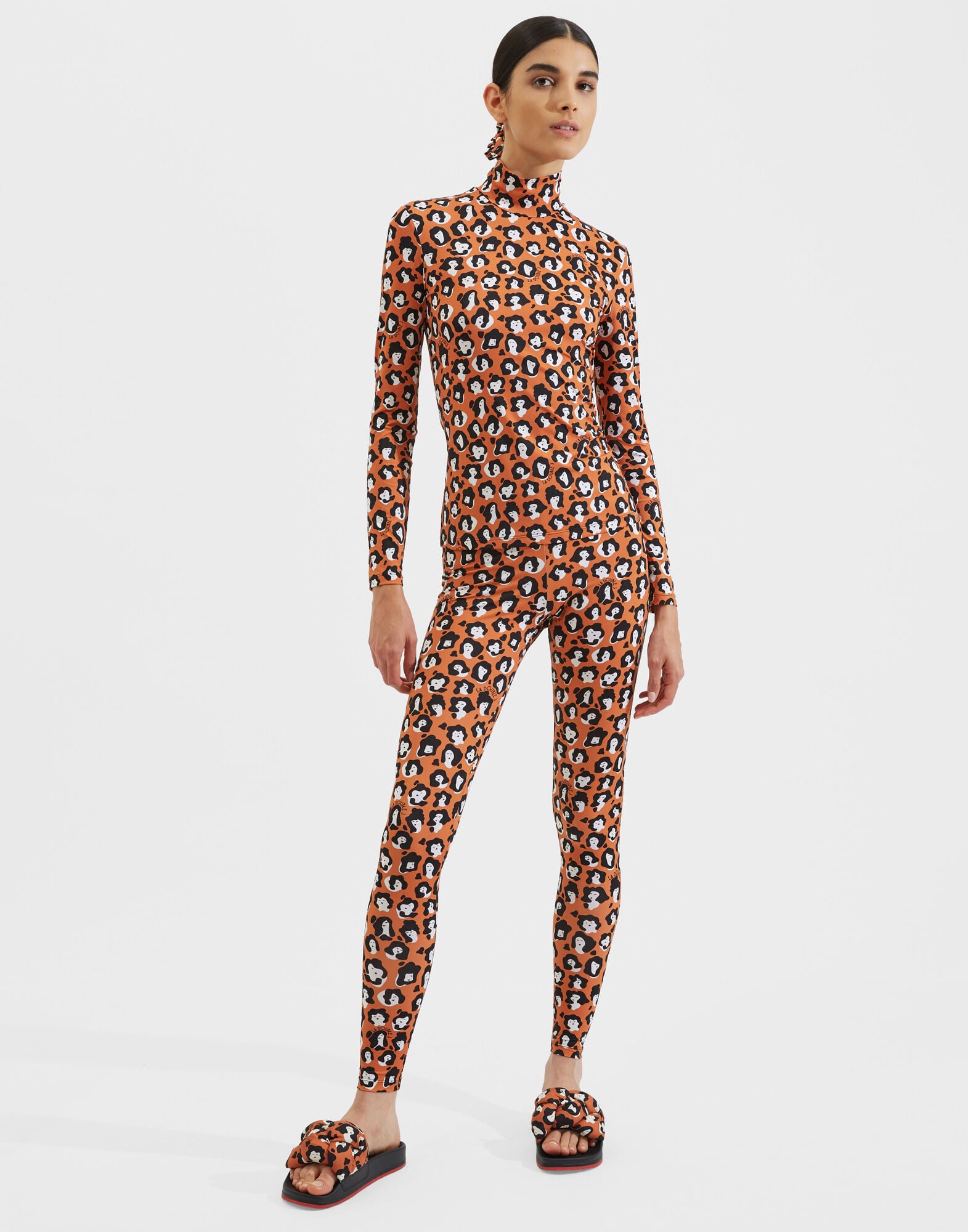 Turtleneck La DoubleJ: Lady Leopard Turtleneck La DoubleJ: Lady Leopard SHI0030JER005