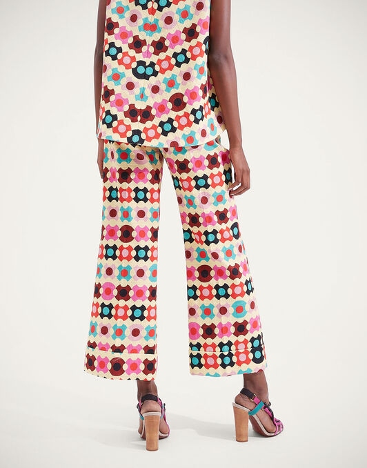 Hendrix Pants La DoubleJ: Groovy Dot Giallo ldj-babe-sonya-woodros