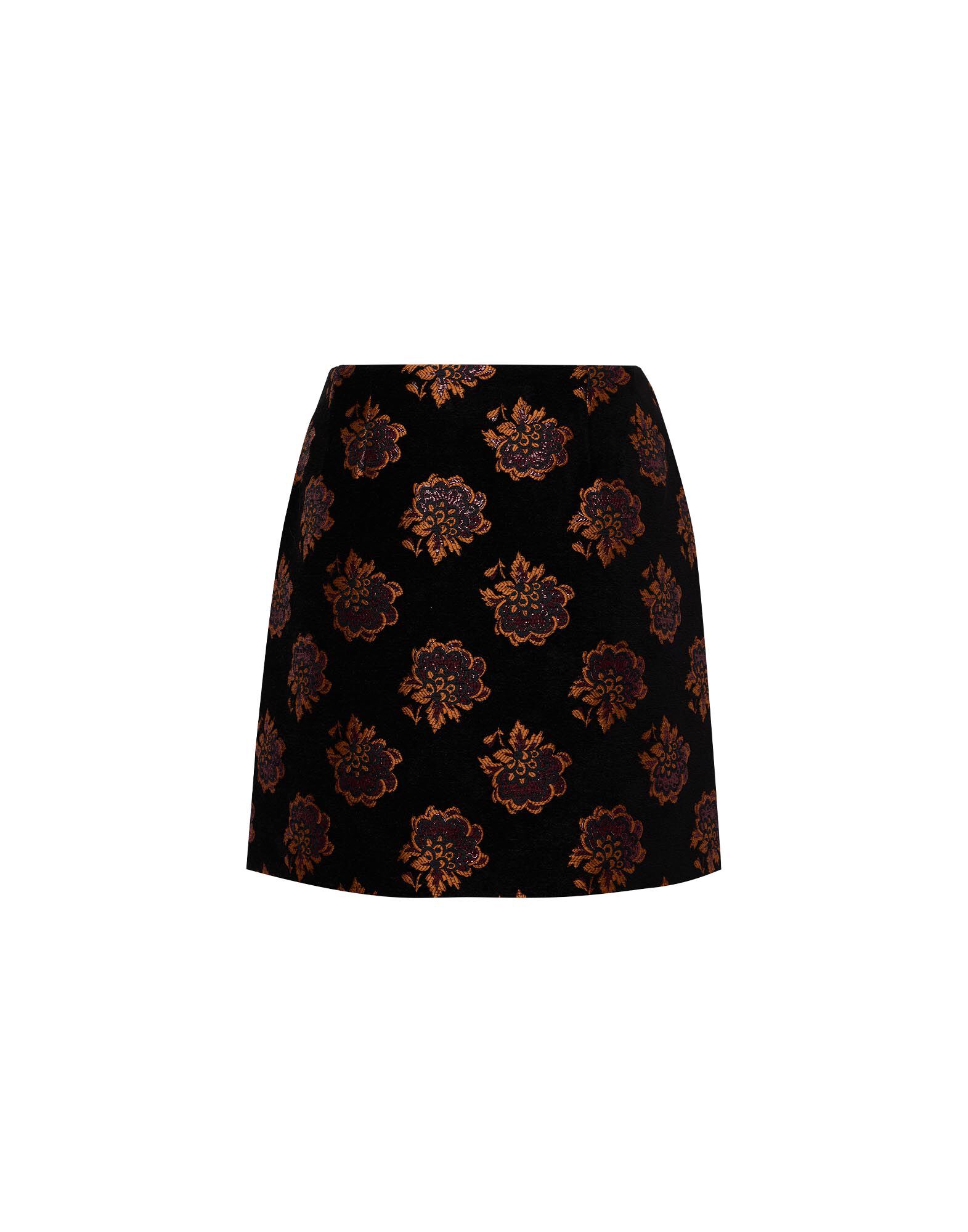 Twiggy Skirt La DoubleJ: Rosette Black Twiggy Skirt La DoubleJ: Rosette Black SKI0128JCQ086