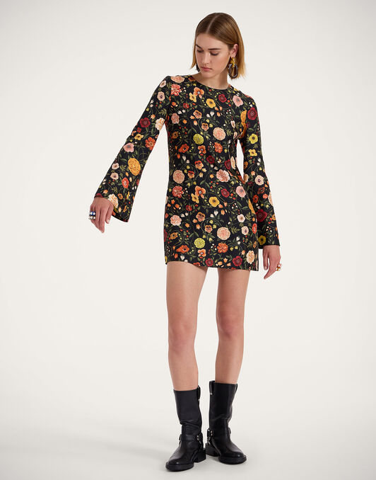 Mini Supreme Swing Dress La DoubleJ: Botticelli Black Mini Supreme Swing Dress La DoubleJ: Botticelli Black DRE0652SIL001