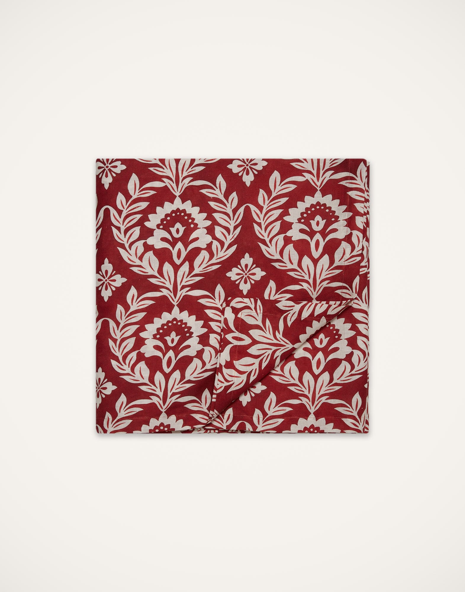 Large Tablecloth La DoubleJ: Garland Bordeaux Large Tablecloth La DoubleJ: Garland Bordeaux TBC0003LIN001