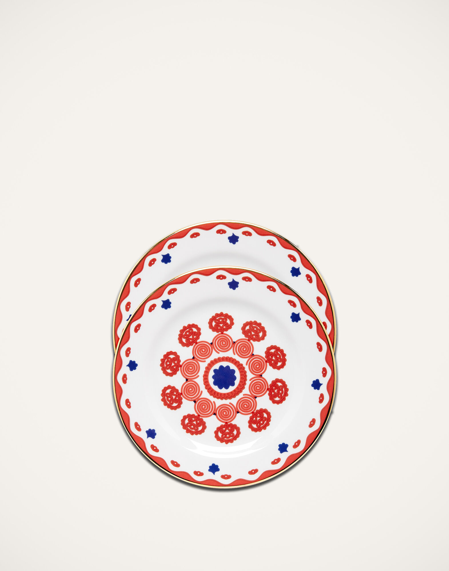 Dessert Plate Set of 2 La DoubleJ: Miki Dessert Plate Set of 2 La DoubleJ: Miki DIS0036CER001
