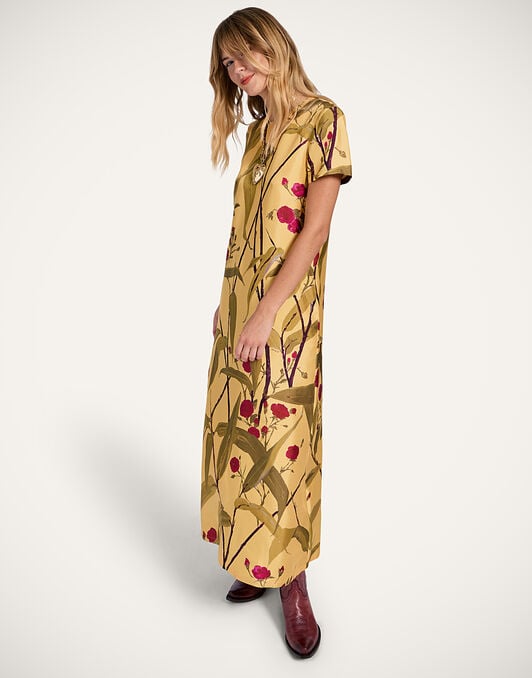 Swing Dress La DoubleJ: Bamboo Yellow DRE0001SIL001