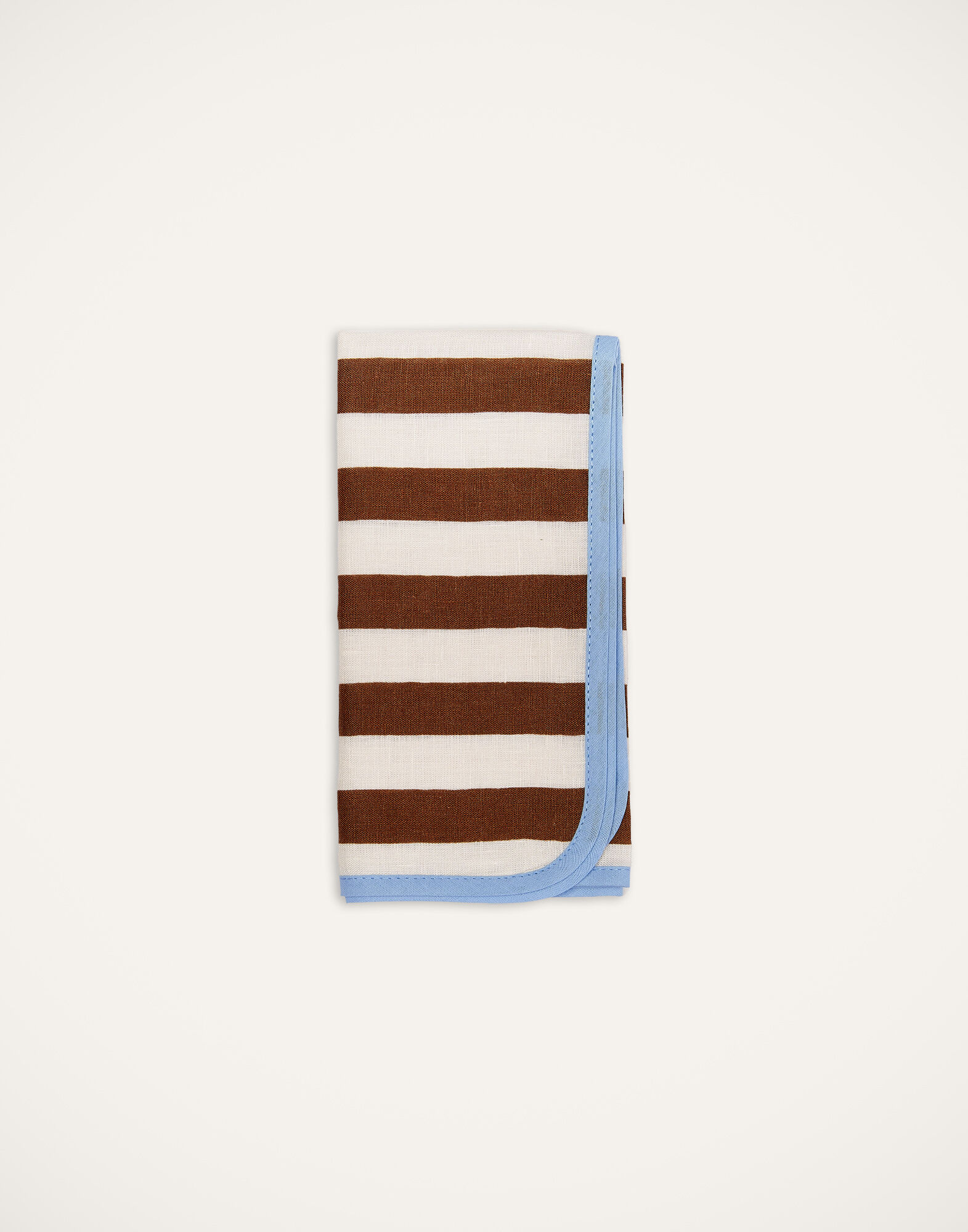 Large Napkins Set Of 2 La DoubleJ: Riviera Cioccolato Large Napkins Set Of 2 La DoubleJ: Riviera Cioccolato NAP0010LIN001