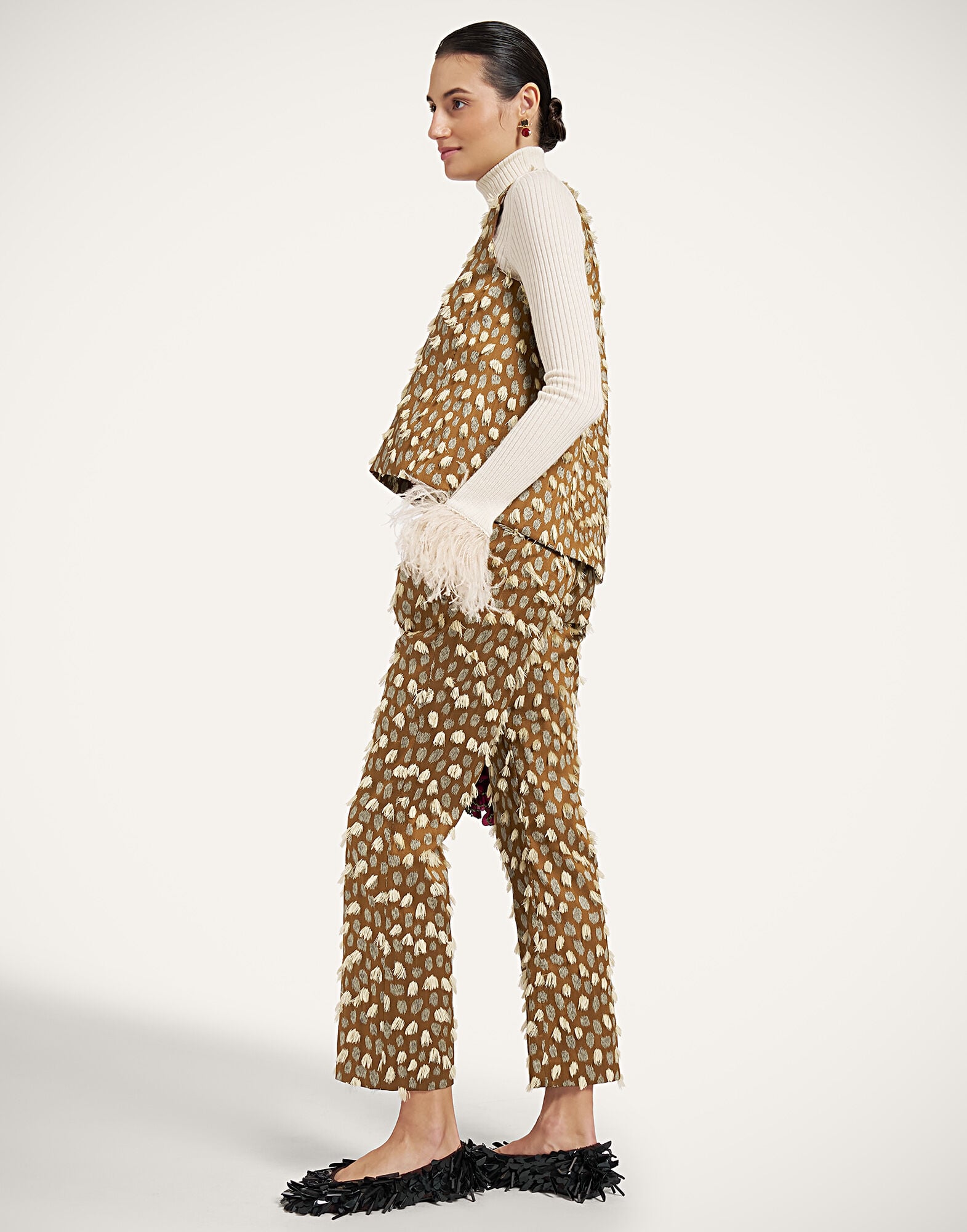 24/7 Pants La DoubleJ: Spots Caramel 24/7 Pants La DoubleJ: Spots Caramel TRO0069JCQ155