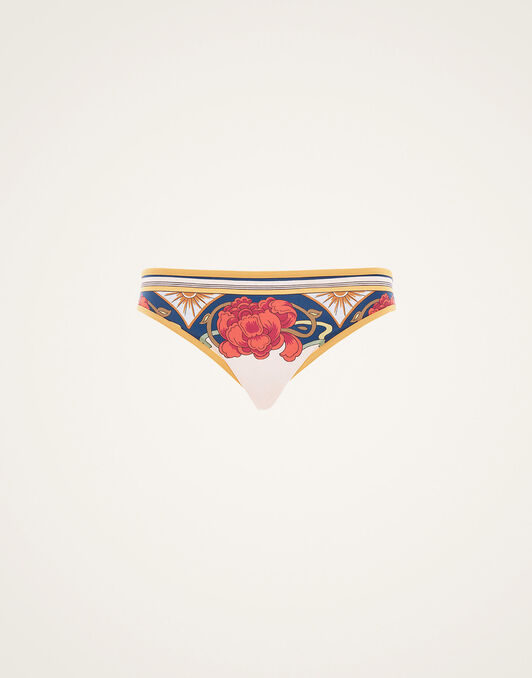 Bikini Bottom La DoubleJ: Taormina Placée Ivory SWI0033LYC003