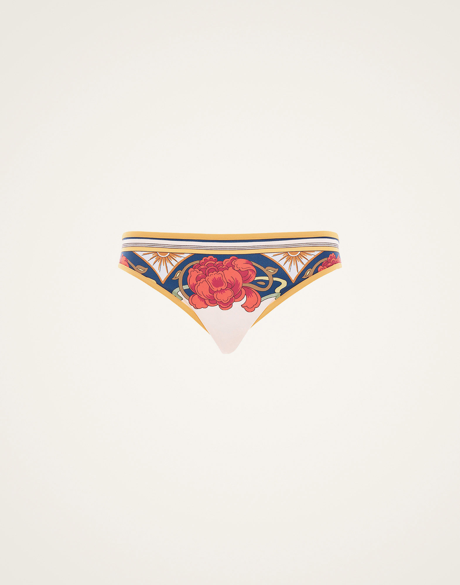 Bikini Bottom La DoubleJ: Taormina Placée Ivory SWI0033LYC003