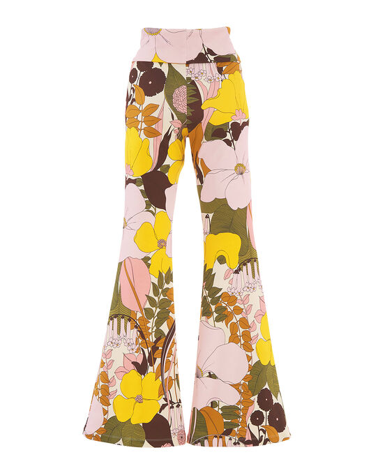 Meditation Pants La DoubleJ: Big Flower Rose Meditation Pants La DoubleJ: Big Flower Rose TRO0055INT001