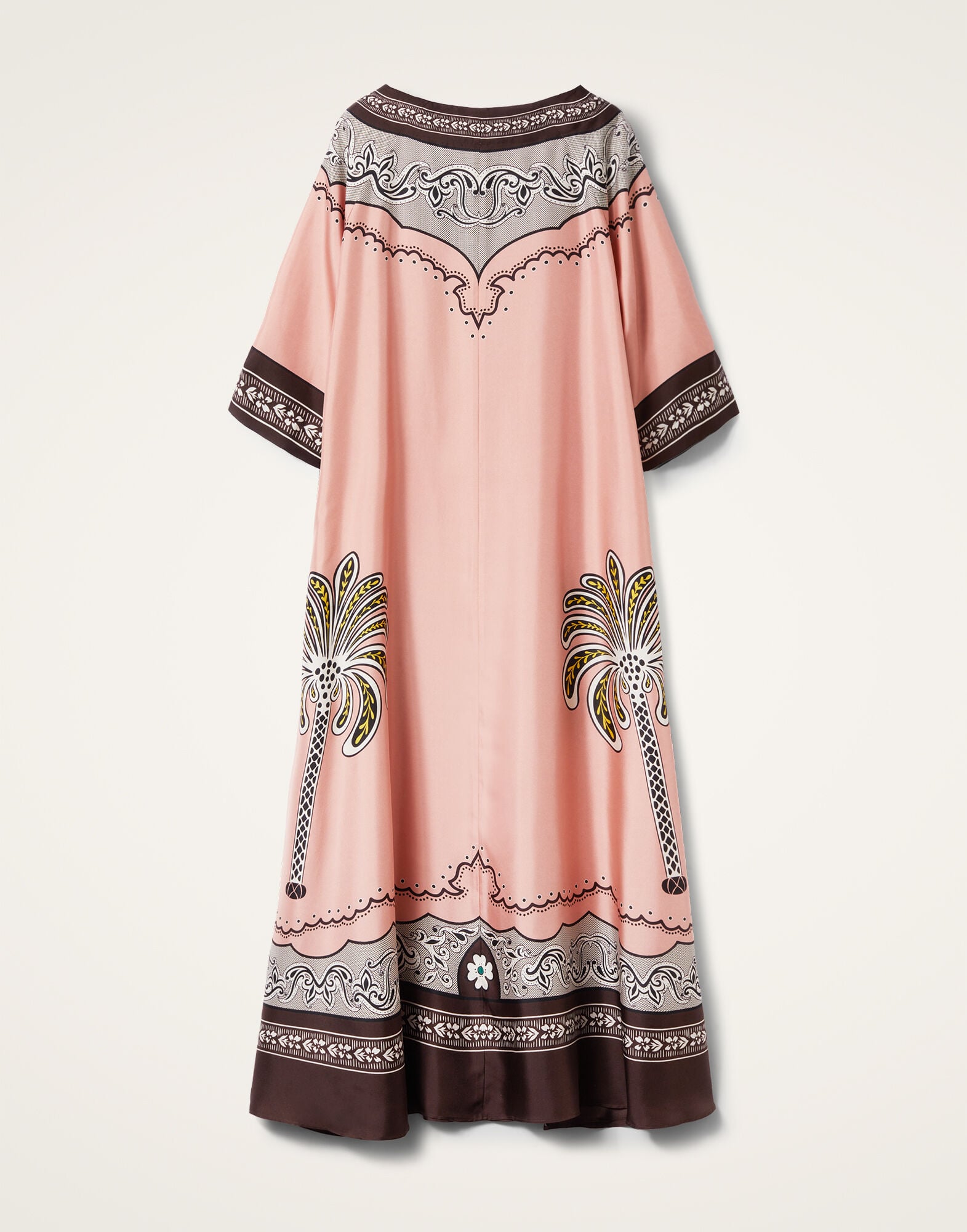 Muumuu Dress La DoubleJ: Mirage Placée Pink Muumuu Dress La DoubleJ: Mirage Placée Pink DRE0225SIL006