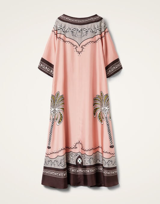 Muumuu Dress La DoubleJ: Mirage Placée Pink Muumuu Dress La DoubleJ: Mirage Placée Pink DRE0225SIL006