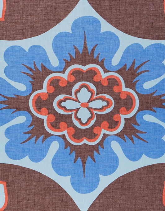 Foulard 140 La DoubleJ: Palazzo Light Blue SCA0060MOS001