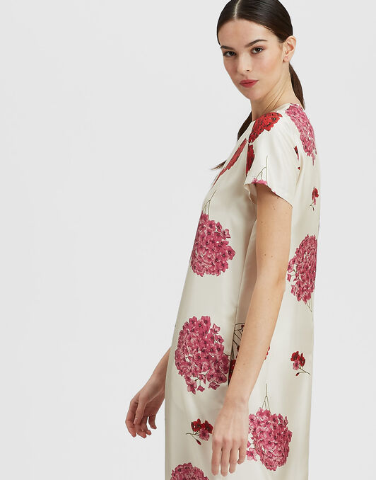 Swing Dress La DoubleJ: Ortensia White Swing Dress La DoubleJ: Ortensia White DRE0001SIL001