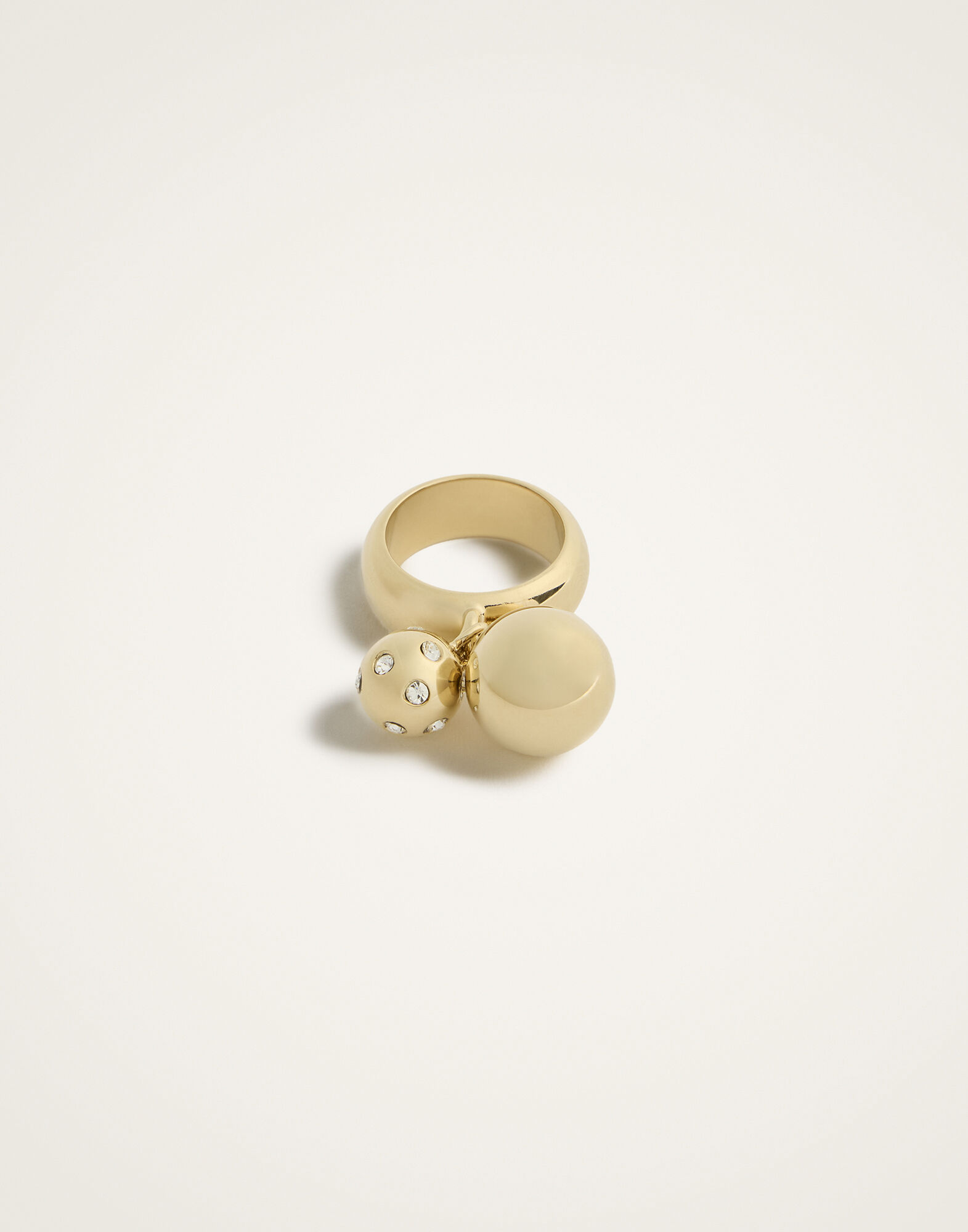 Jingle Ring La DoubleJ: 24K Gold Plate Jingle Ring La DoubleJ: 24K Gold Plate RIN0015BRA003