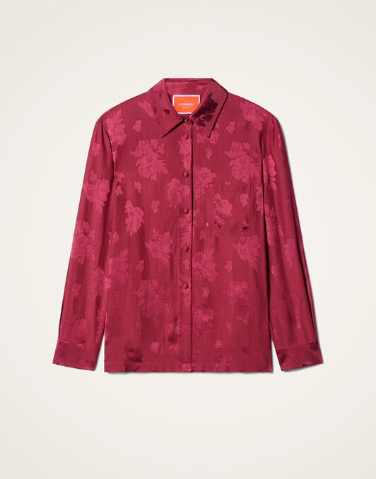 Boy Shirt La DoubleJ: Solid Brick Red SHI0001JCQ133