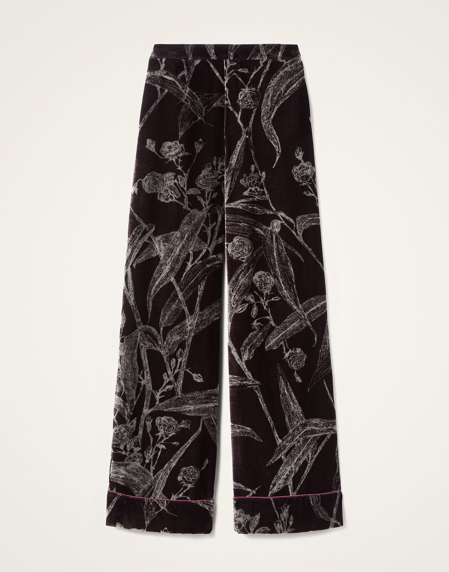 Pajama Pants La DoubleJ: Bamboo Burgundy Pajama Pants La DoubleJ: Bamboo Burgundy TRO0116DEV004