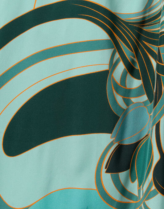 Roy Dress La DoubleJ: Blooming Tulip Placée Mint Roy Dress La DoubleJ: Blooming Tulip Placée Mint DRE0460SIL001