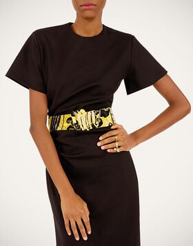 Medium Belt La DoubleJ: Atlantis Yellow BEL0007VEL016
