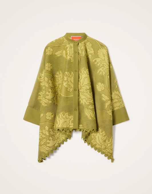 Foulard Shirt La DoubleJ: Solid Green SHI0167LAC008