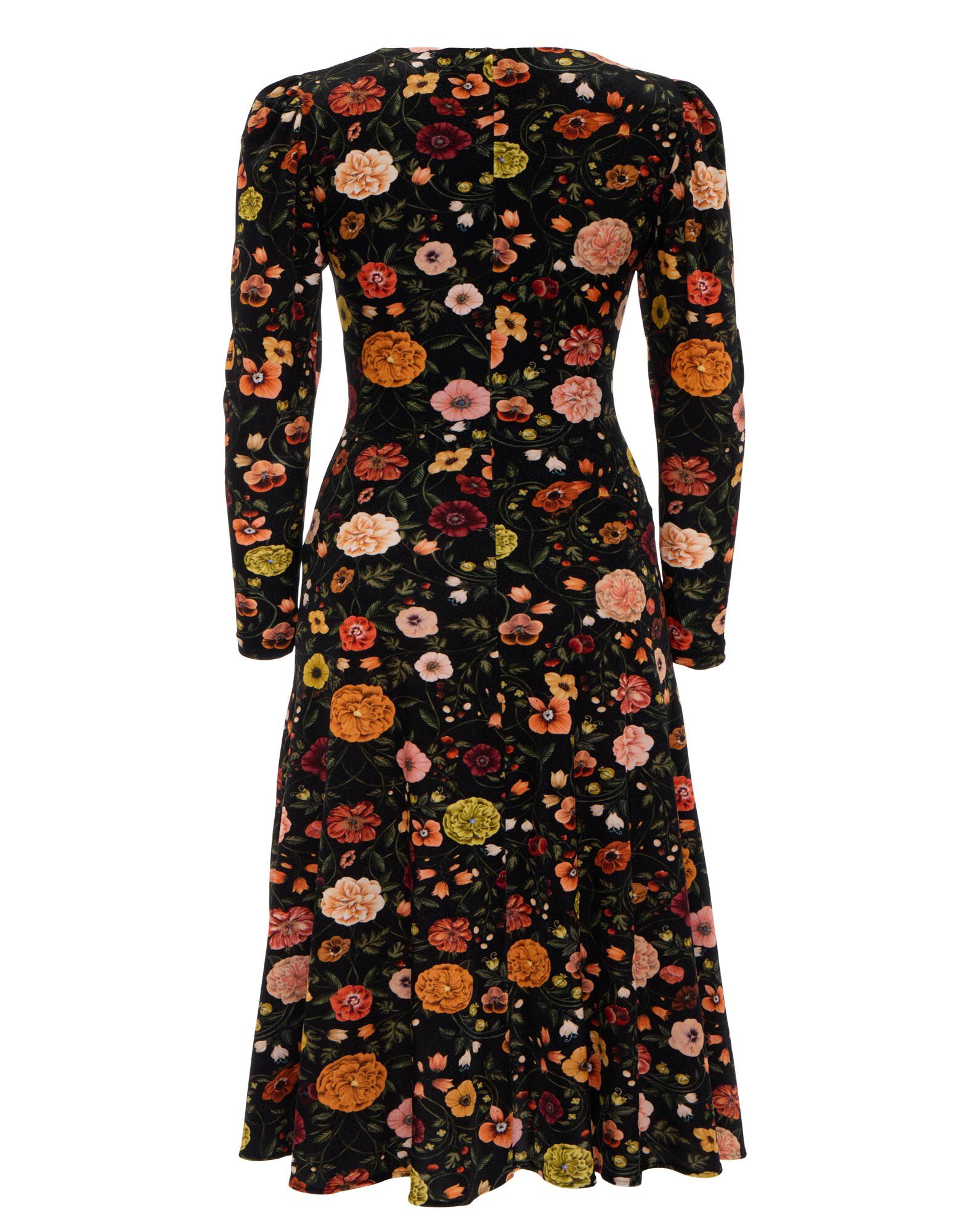 Vaudeville Dress La DoubleJ: Botticelli Black DRE0772VEL006
