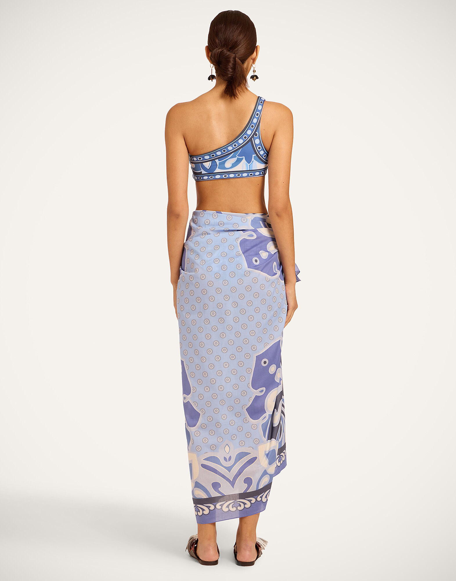 Pareo La DoubleJ: Cocoon Placée Blue Pareo La DoubleJ: Cocoon Placée Blue SCA0051COT003