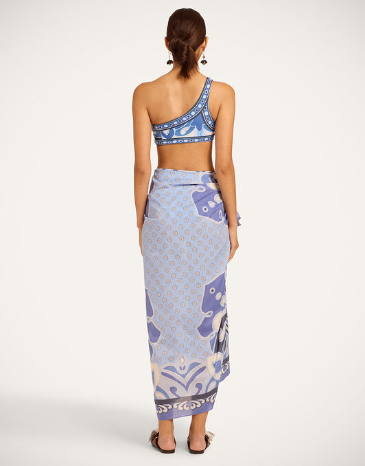 Pareo La DoubleJ: Cocoon Placée Blue Pareo La DoubleJ: Cocoon Placée Blue SCA0051COT003