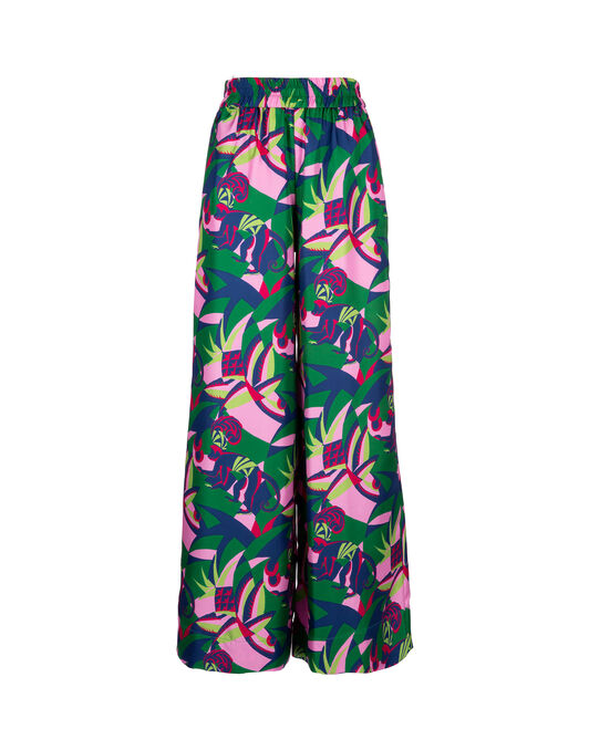 Palazzo Pants La DoubleJ: Tom Tom Blu Palazzo Pants LaDoubleJ: Tom Tom Blu TRO0003SIL001