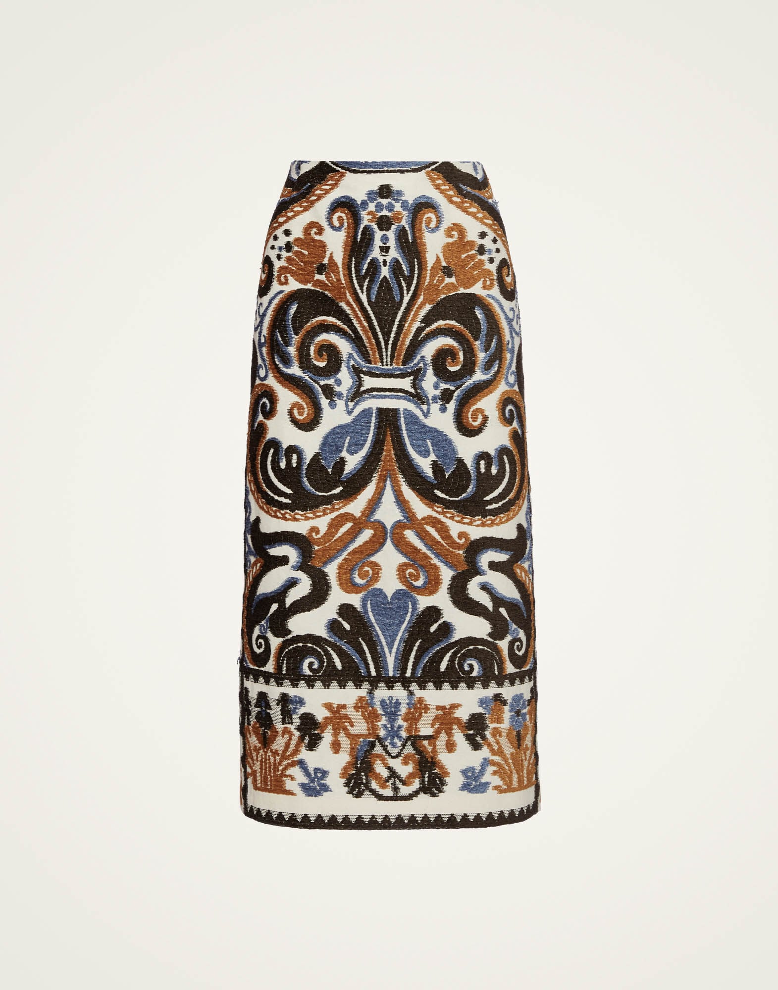 Pencil Skirt La DoubleJ: Corsini Cream SKI0011JCQ091