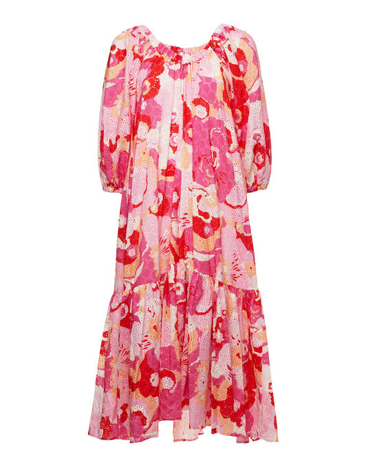 Paloma Dress La DoubleJ: Peonia Rosa Paloma Dress LaDoubleJ: Peonia Rosa DRE0236SAN001