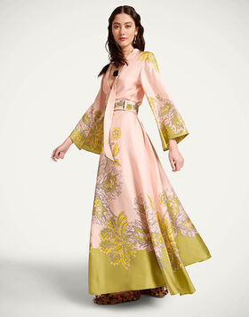 Magnifico Dress La DoubleJ: Swathe Placée Pink DRE0232SIL001