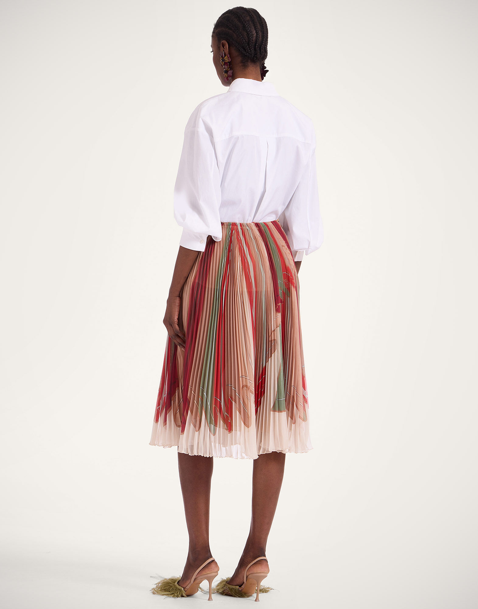 Supremes Skirt La DoubleJ: Twist Placée Multicolor Supremes Skirt La DoubleJ: Twist Placée Multicolor SKI0074CHF004