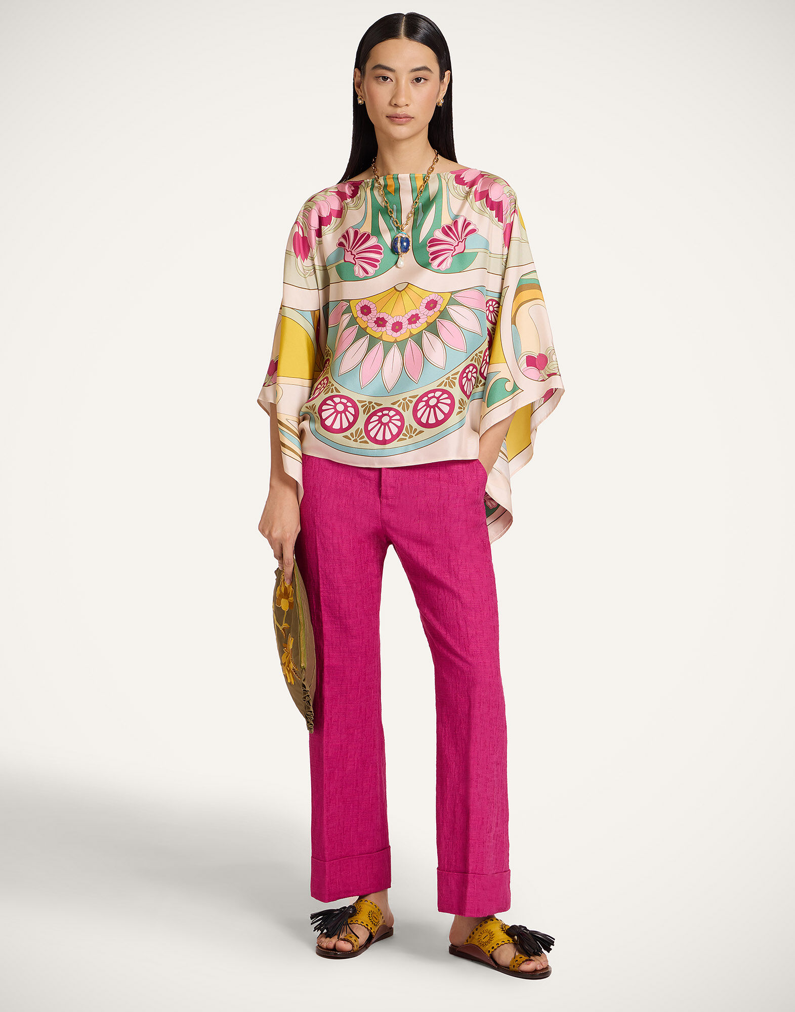 Hendrix Pants La DoubleJ: Solid Pink Hendrix Pants La DoubleJ: Solid Pink TRO0014COT005