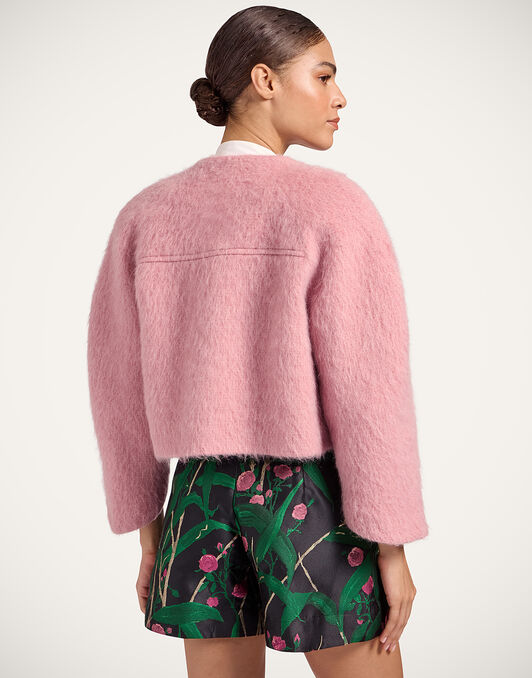 Blair Jacket La DoubleJ: Solid Pink JAC0146WOL029
