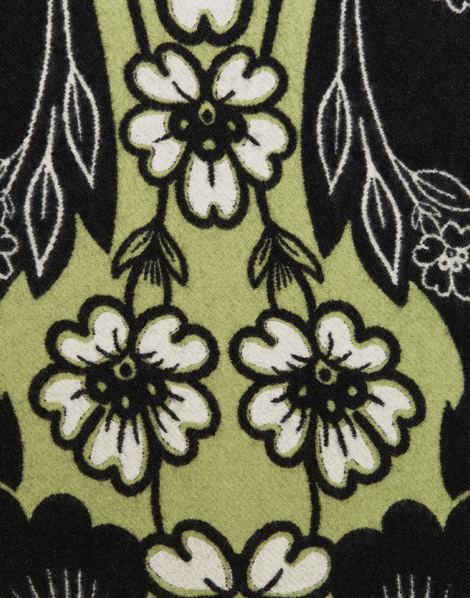 Herald Scarf 50 La DoubleJ: Mayfair Black SCA0058WOL025