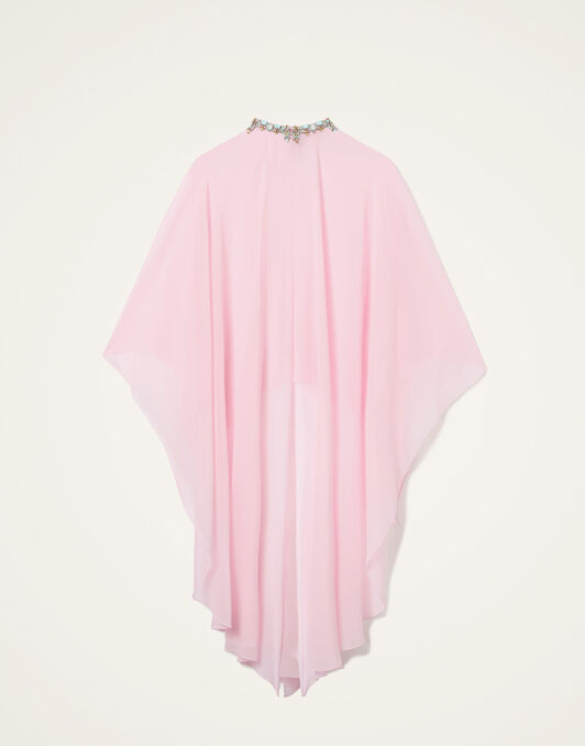 Maria Cape La DoubleJ: Solid Pink SCA0092SIL014