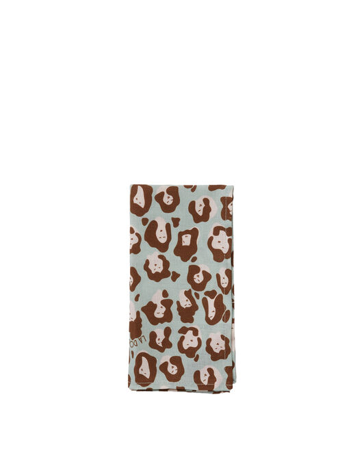 Large Napkins Set Of 6 (45X45) La DoubleJ: Lady Leopard Acqua Large Napkins Set Of 6 (45X45) La DoubleJ: Lady Leopard Acqua NAP0002LIN001