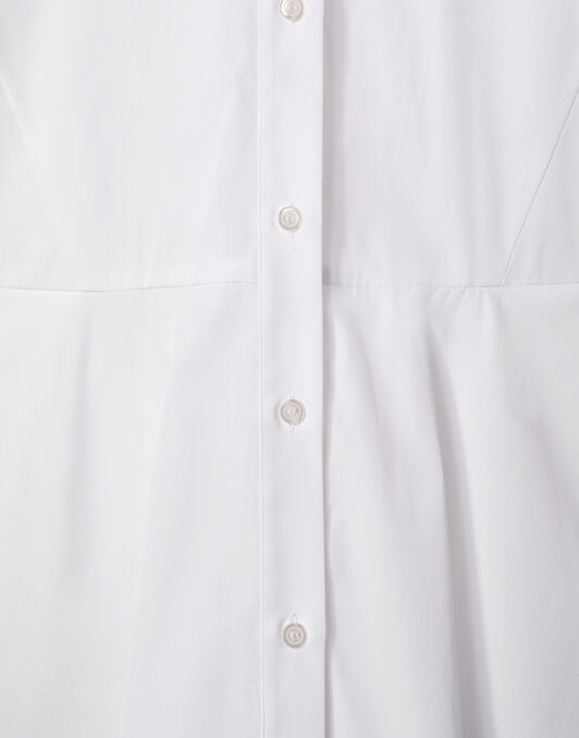 Iris Shirt La DoubleJ: Solid White Iris Shirt La DoubleJ: Solid White SHI0113COT064