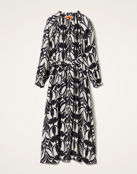 Cerere Shirt Dress La DoubleJ: Papyrus Black & White DRE0818CRE001