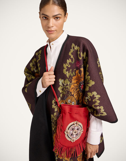 Big Power Pouch La DoubleJ: Solid Red Big Power Pouch La DoubleJ: Solid Red BAG0088LEA016