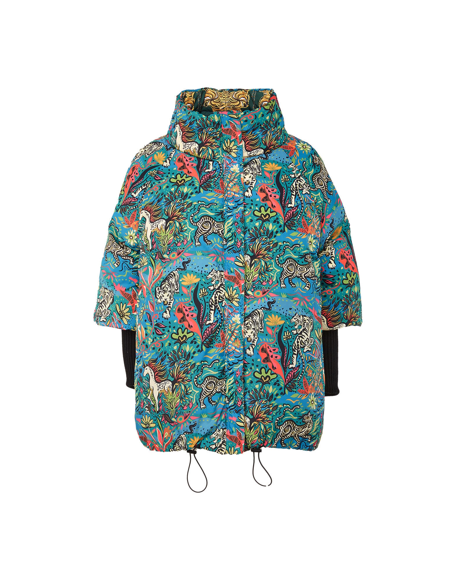 Reversible St. Moritz Jacket La DoubleJ: Tiger Tiles Reversible St. Moritz Jacket La DoubleJ: Tiger Tiles DOW0003NYL003