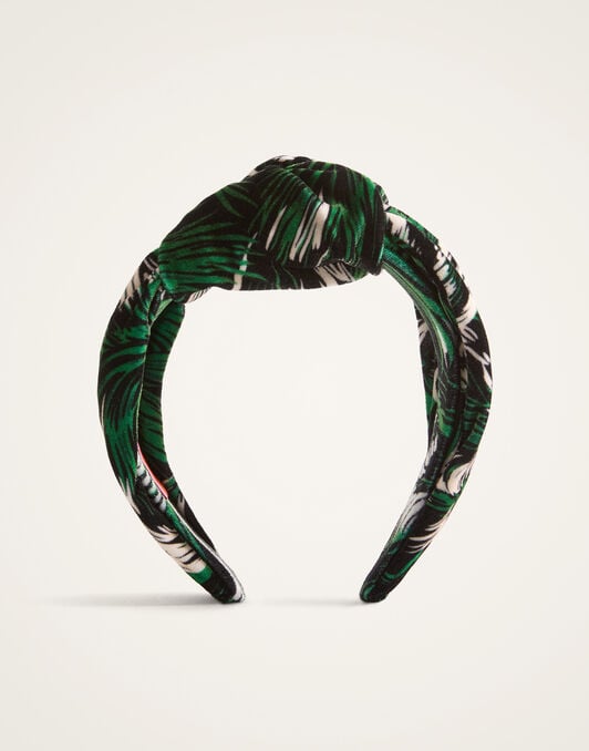 Love Knot Headband La DoubleJ: Quill Green Love Knot Headband La DoubleJ: Quill Green HEB0015VEL006