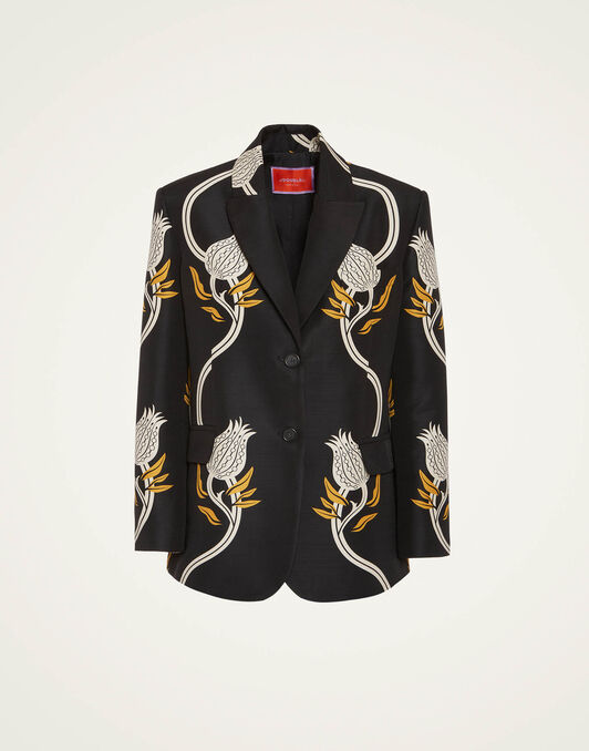 Jones Jacket La DoubleJ: Melograno Black & White Jones Jacket La DoubleJ: Melograno Black & White JAC0106CAD001