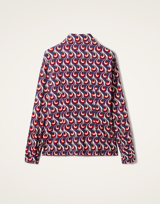Fitted Shirt La DoubleJ: Melty Blue Fitted Shirt La DoubleJ: Melty Blue SHI0116JER027