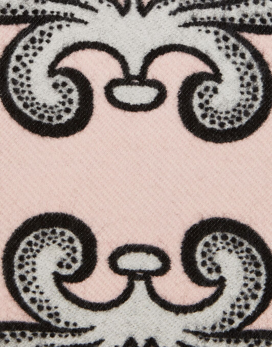 Herald Scarf 30 La DoubleJ: Herald Light Pink Herald Scarf 30 La DoubleJ: Herald Light Pink SCA0057WOL025