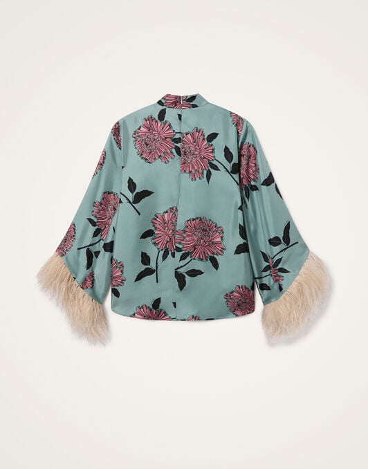 Make An Exit Top La DoubleJ: Feria Light Blue TOP0104SIL001